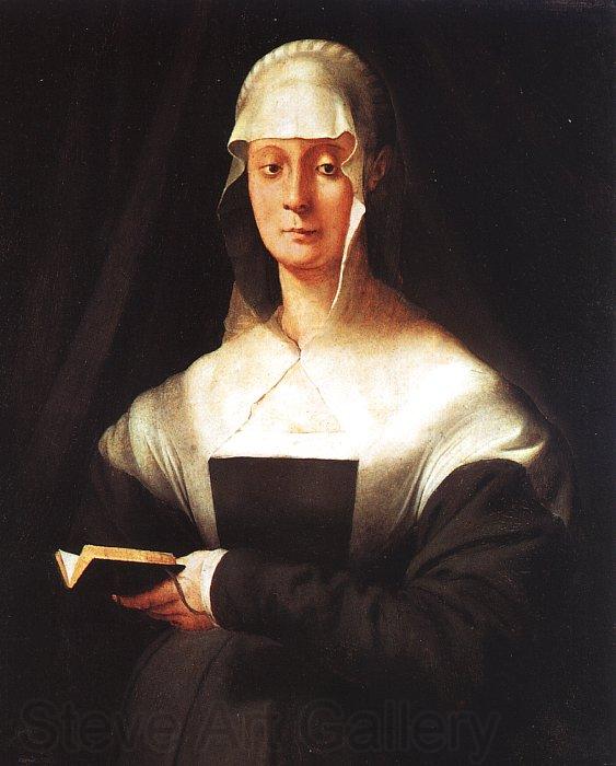 Jacopo Pontormo Portrait of Maria Salviati France oil painting art